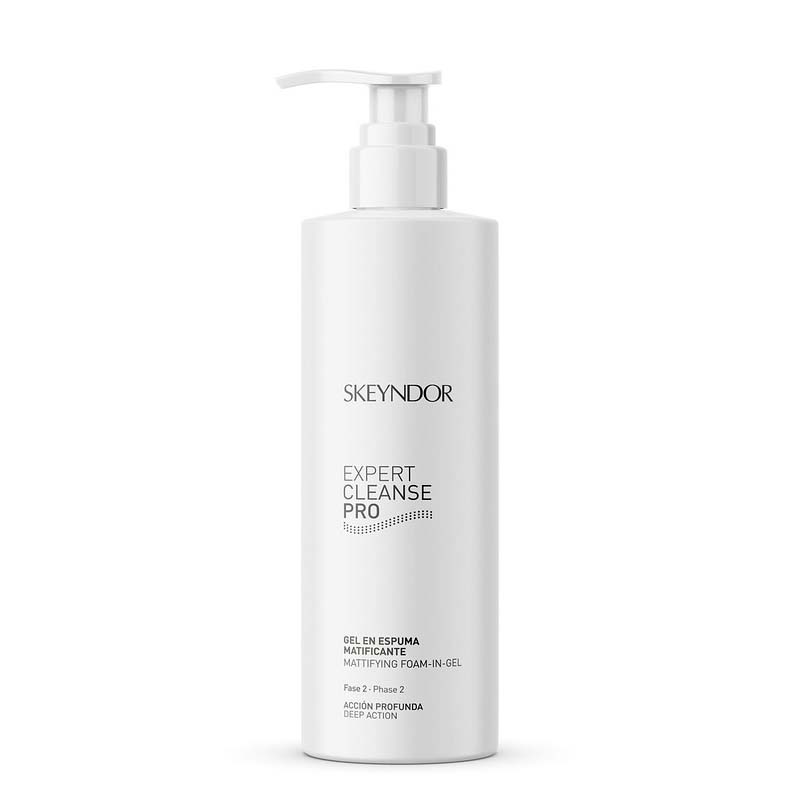 Skeyndor Mattifying-Foam-Gel - with niacinamide